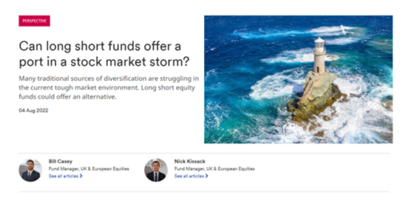 Long short equity funds could be successful diversifiers