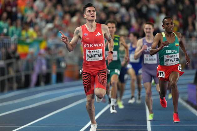 (SP)CHINA-NANJING-ATHLETICS-WORLD ATHLETICS INDOOR CHAMPIONSHIPS-3000M-MEN (CN)