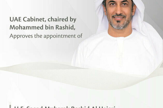 Cabinet approves appointment of Saeed Mubarak Rashid Al Hajeri as Chairman of Board of Directors of Emirates Drug Establishment