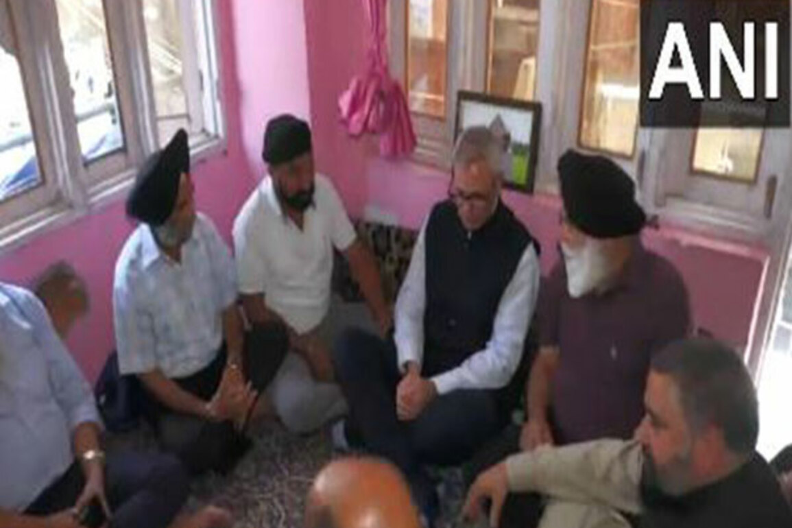 JK CM Omar Abdullah, LG Manoj Sinha visit families of victims in Poonch after India-Pak understanding