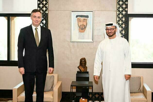 Anwar Gargash meets European parliamentary delegation