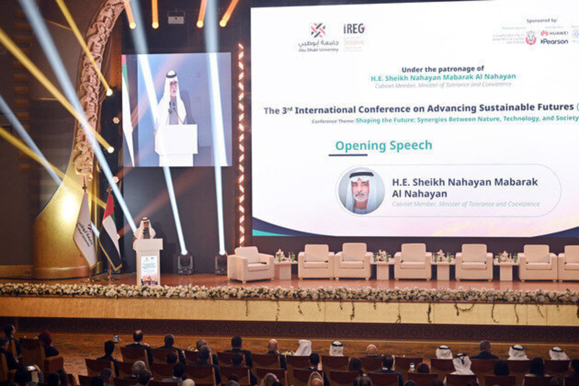 Nahyan bin Mubarak inaugurates 3rd International Conference on Advancing Sustainable Futures