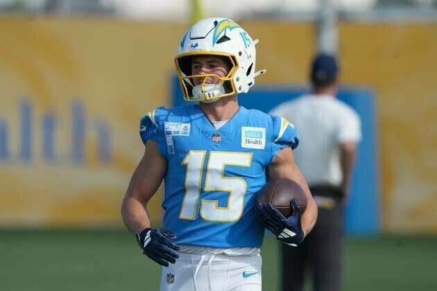 Chargers WR Ladd McConkey (undisclosed) returns to practice
