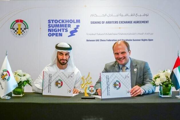 UAE chess arbiters to officiate at Stockholm international tournament