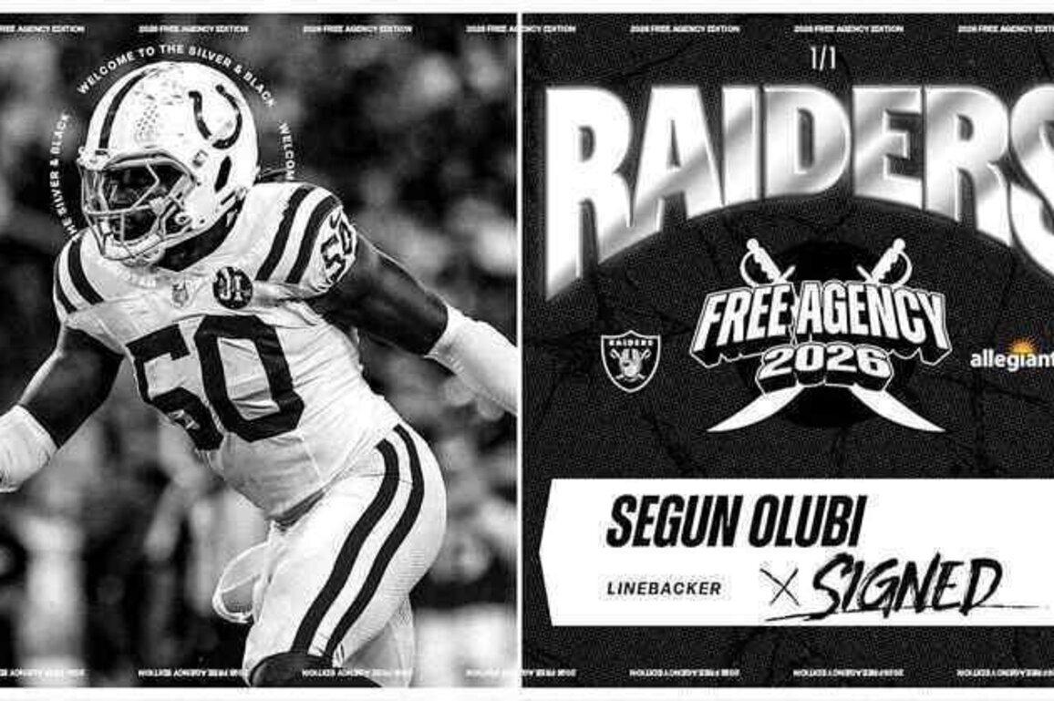Raiders sign LB Segun Olubi