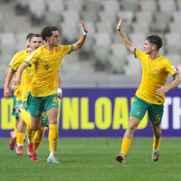 (SP)CHINA-SHENZHEN-FOOTBALL-AFC U20-AUS VS IRQ (CN)