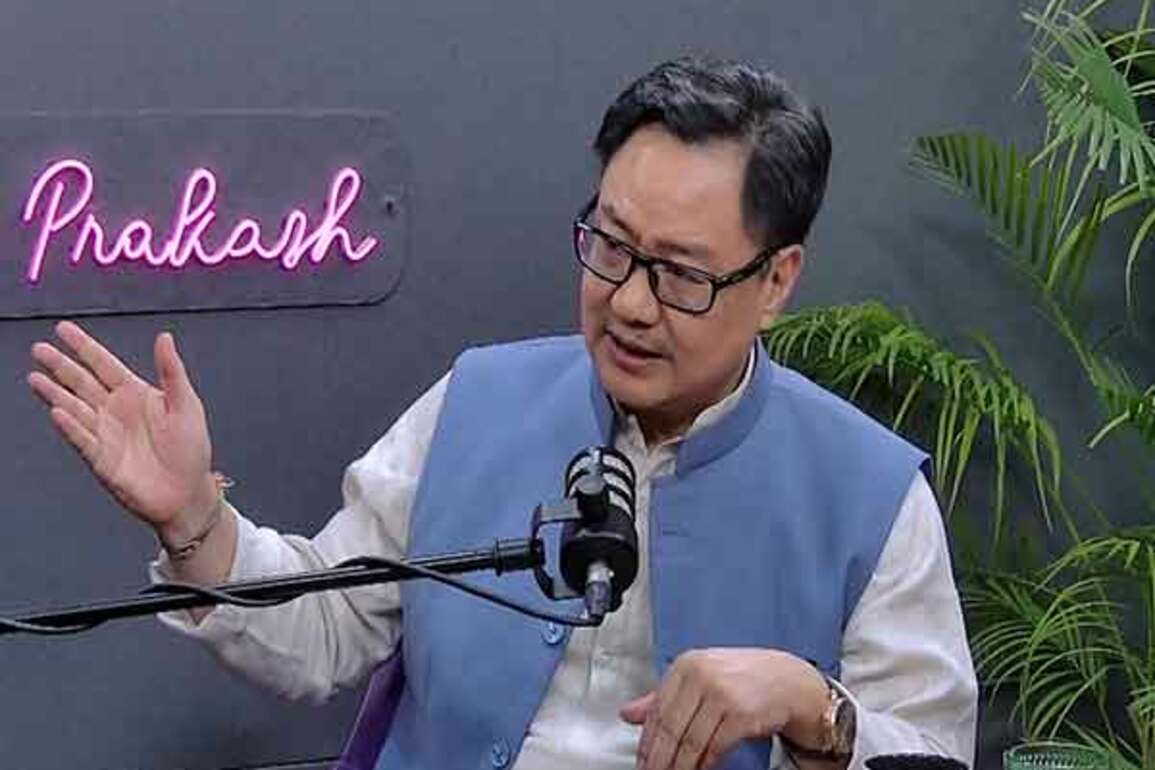 "Minority Affairs Ministry isn't only for Muslims; we have six minority communities": Kiren Rijiju