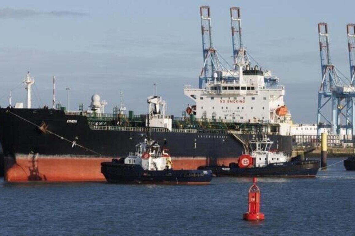 Belgium, France seize Russian 'shadow fleet' tanker in the North Sea