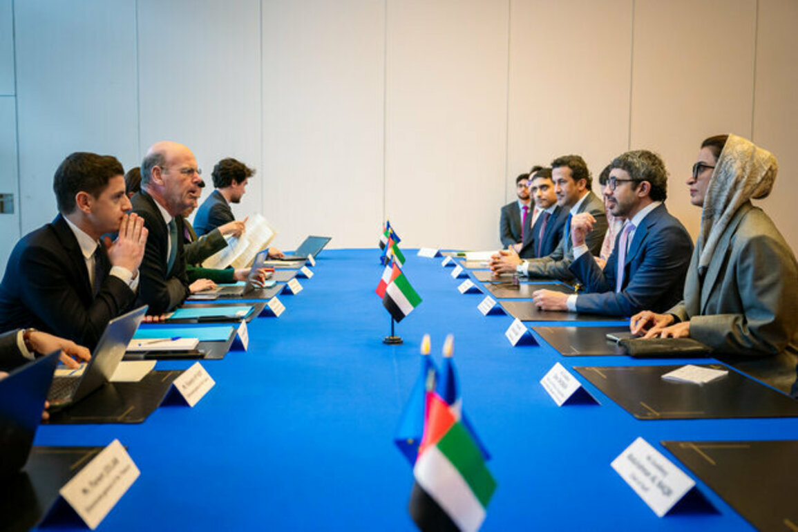 Abdullah bin Zayed, French Minister of Economy, Finance and Industry explore joint cooperation