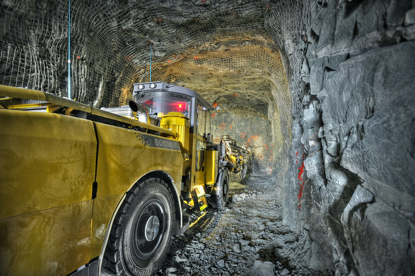  Lamaque mine underground workings