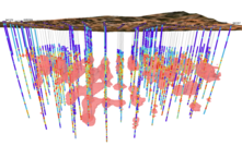 Target for ArcGIS Pro allows users to import, visualise and interpret drilling data from standard industry data sources or generic formats