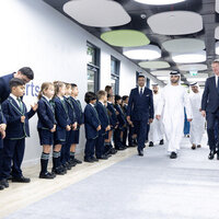 Mansoor bin Mohammed inaugurates GEMS School of Research & Innovation in Dubai Sports City