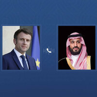 Saudi Crown Prince, French President discuss outcomes of High-level International Conference on Palestine