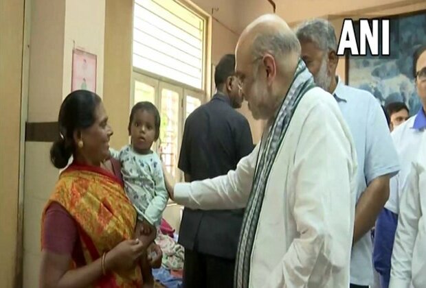 Cyclone Biparjoy: Amit Shah visits Mandvi Civil Hospital, meets people admitted there