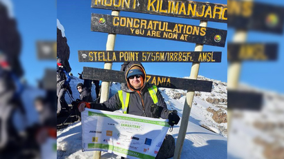 SIG Roofing's Ian Dryden conquers Kilimanjaro