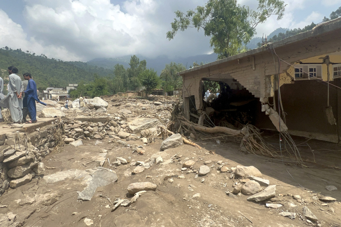 (SpotNews) PAKISTAN-BUNER-FLOODS-AFTERMATH
