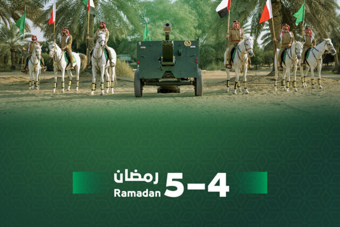 Dubai Police's Mobile Cannon continues Ramadan tour