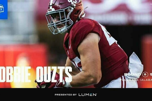 Seahawks Select Fullback Robbie Ouzts With 175th Overall Pick