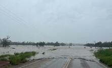 Flooding at Borroloola. Image courtesy of ABC News.