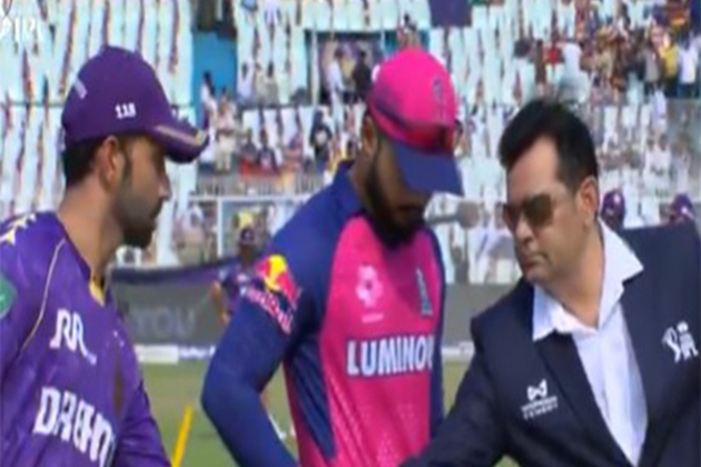 IPL 2025: Kolkata Knight Riders win toss, opt to bat against Rajasthan
