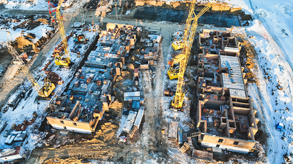 Construction output decline slowed in December, says PMI