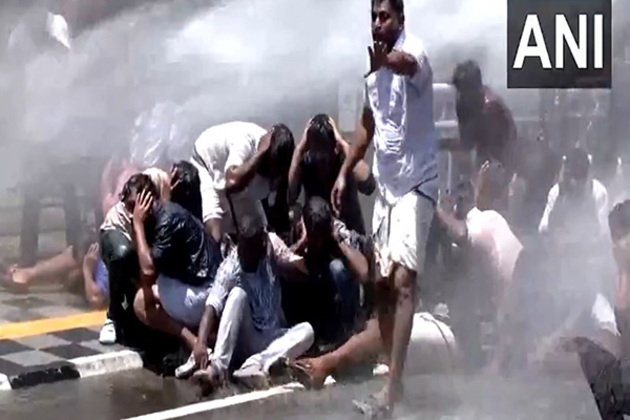 Kerala: Youth Congress workers stage protest over Kottayam building collapse