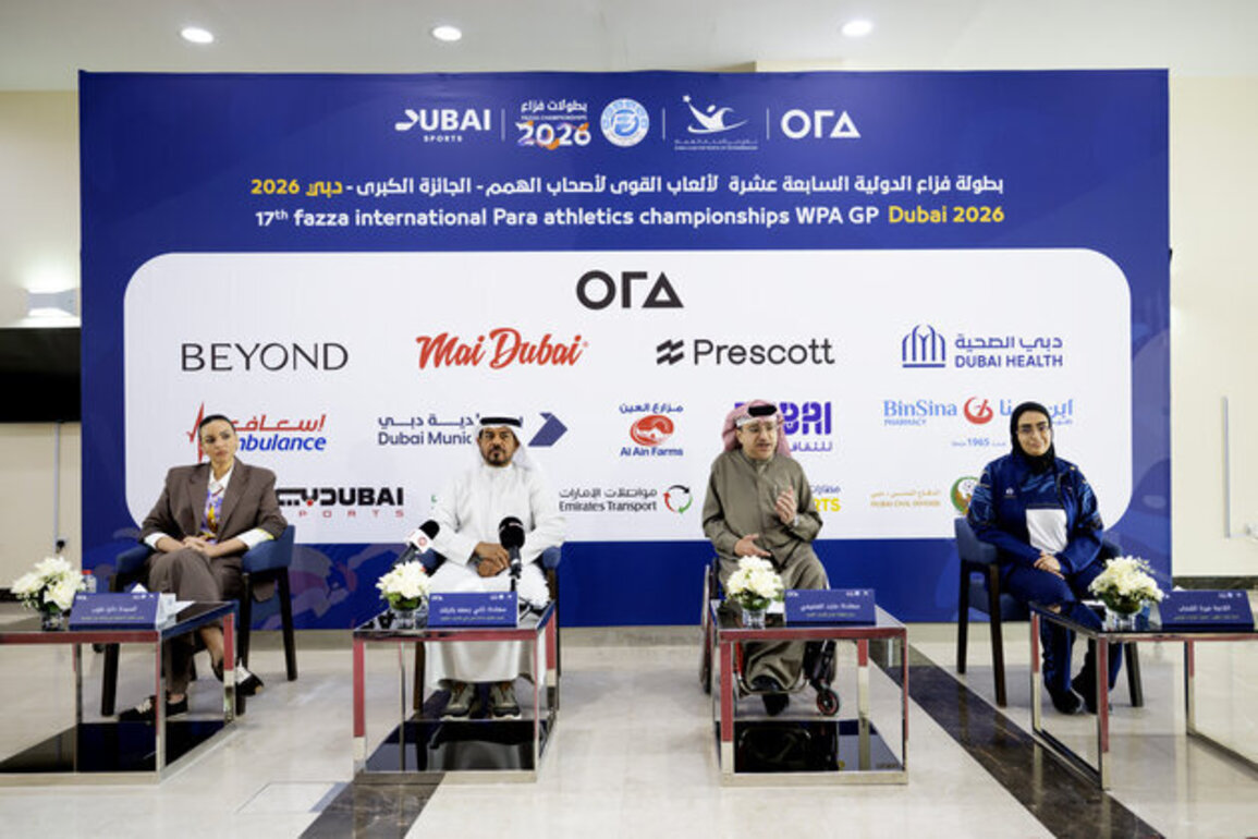 Dubai 2026 Para Athletics GP to feature 500 Para athletes from 56 nations