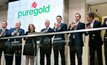 Pure Gold celebrating its London listing at the LSE, May 2019