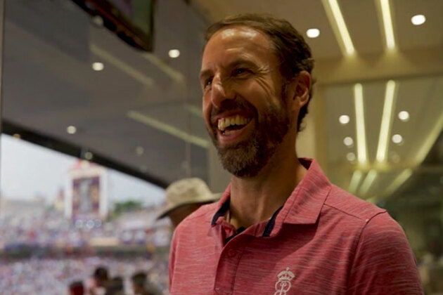 "Always been fan of cricket": Former England manager Southgate soaks in Rajasthan-Kolkata thriller