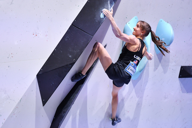 (SP)AUSTRIA-INNSBRUCK-SPORT CLIMBING-IFSC WORLD CUP-WOMEN'S BOULDER-FINAL
