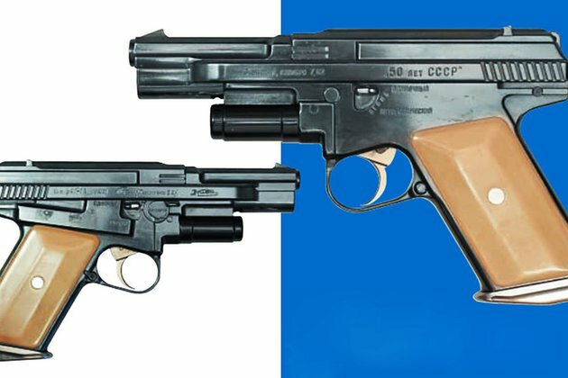 The most unusual Soviet pistol