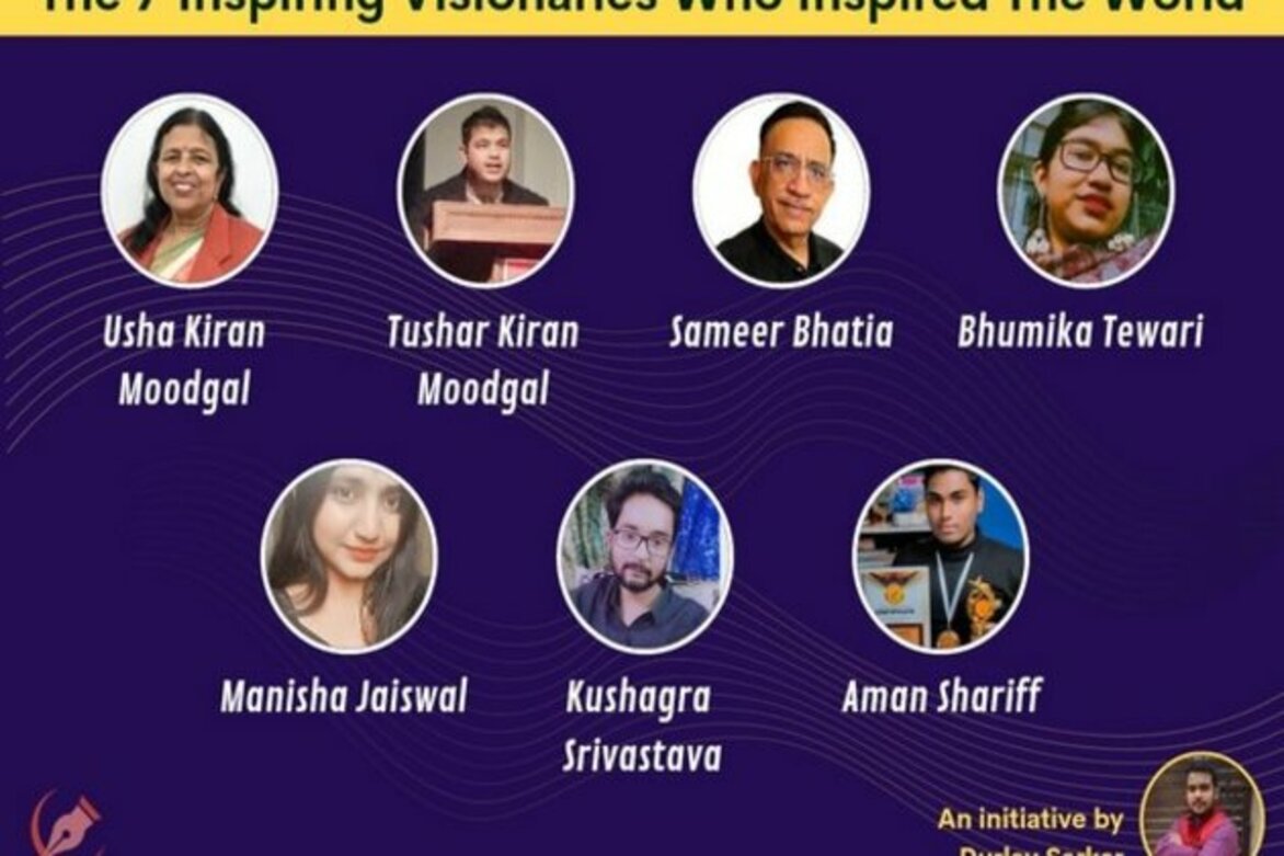 The 7 inspiring visionaries who inspired the world ft INKZOID FOUNDATION