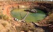 The Merlin diamond mine in Northern Territory.