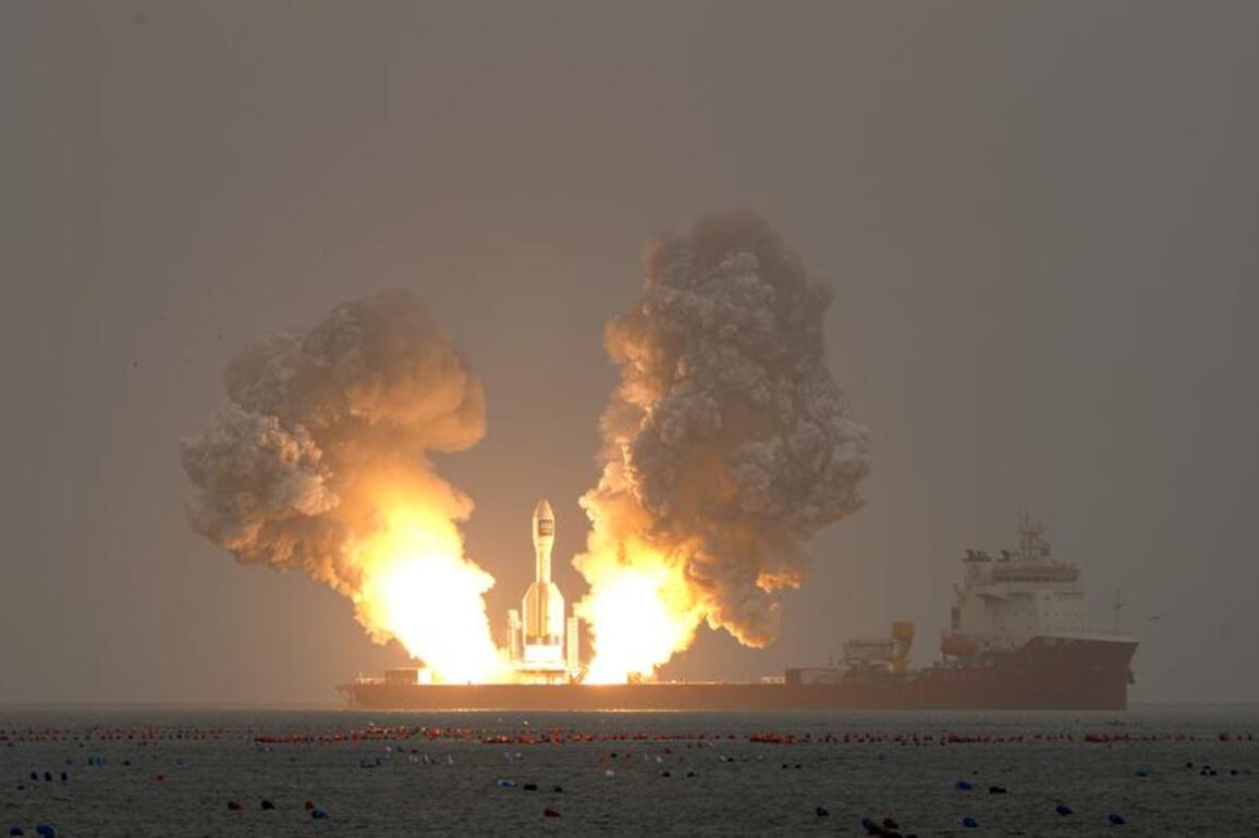 Update: China launches Gravity-1 rocket from sea
