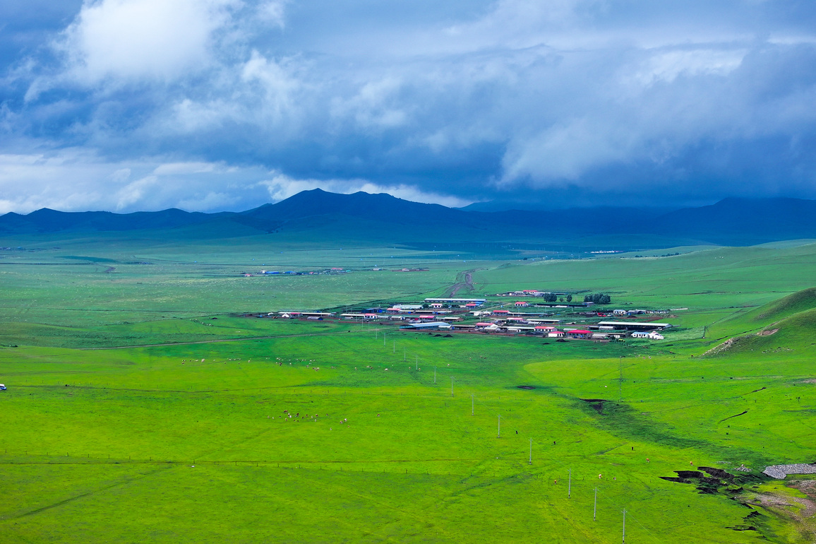CHINA-INNER MONGOLIA-TONGLIAO-GRASSLAND-SCENERY (CN)