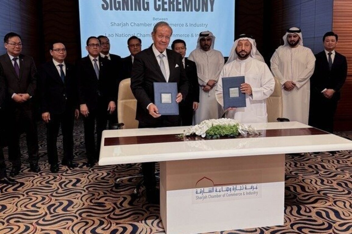 Sharjah Chamber of Commerce & Industry signs MoU with Laos Chamber