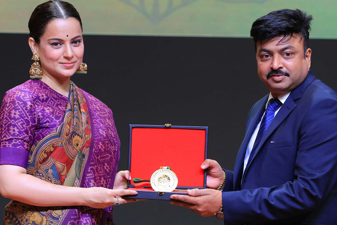 Noxx Residency Receives the 'Most Reliable 3 Star Hotel in India for Comfort & Service' Award at Rashtriya Ratna Samman 2026, an Event by Brand Empower Graced by Ms. Kangana Ranaut