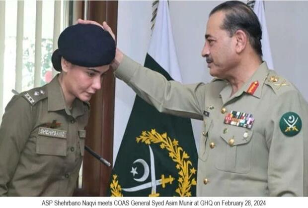 Bravery knows no gender: Army Chief hails ASP Shehrbano for her courageous act