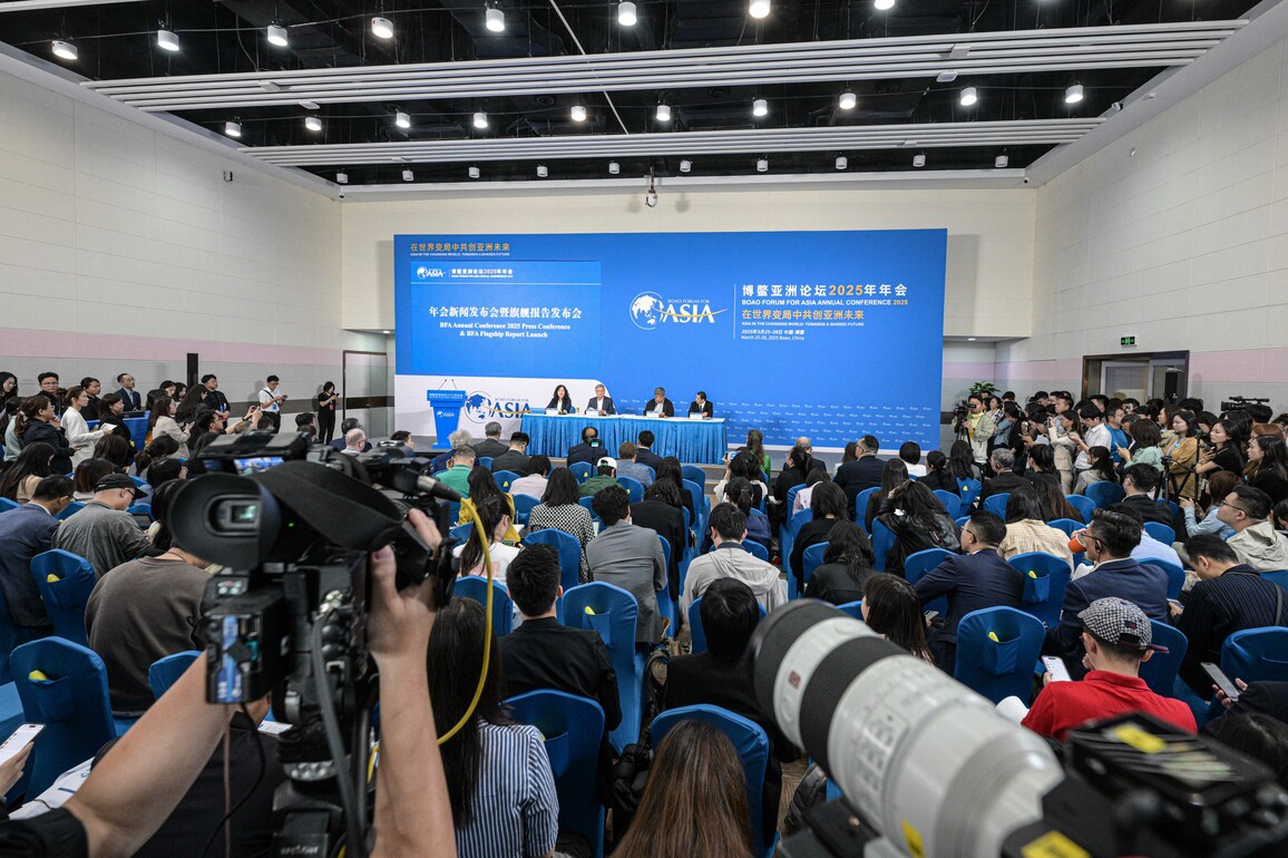 CHINA-HAINAN-BOAO-FORUM-BFA-PRESS CONFERENCE (CN)