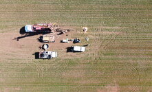 Aerial view over the proposed Goschen mine footprint