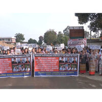Manipur: Protesters block NH-2 at Namdilong, demand release of 6 Naga hostages