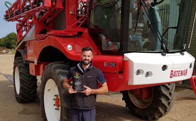 Cereals Live: Matt Fuller shares his top spraying tips after winning sprayer operator of the year award