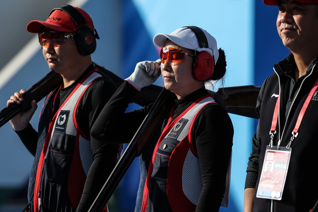 (SP)CHINA-15TH NATIONAL GAMES-SHOOTING-TRAP-MIXED TEAM-FINAL (CN)