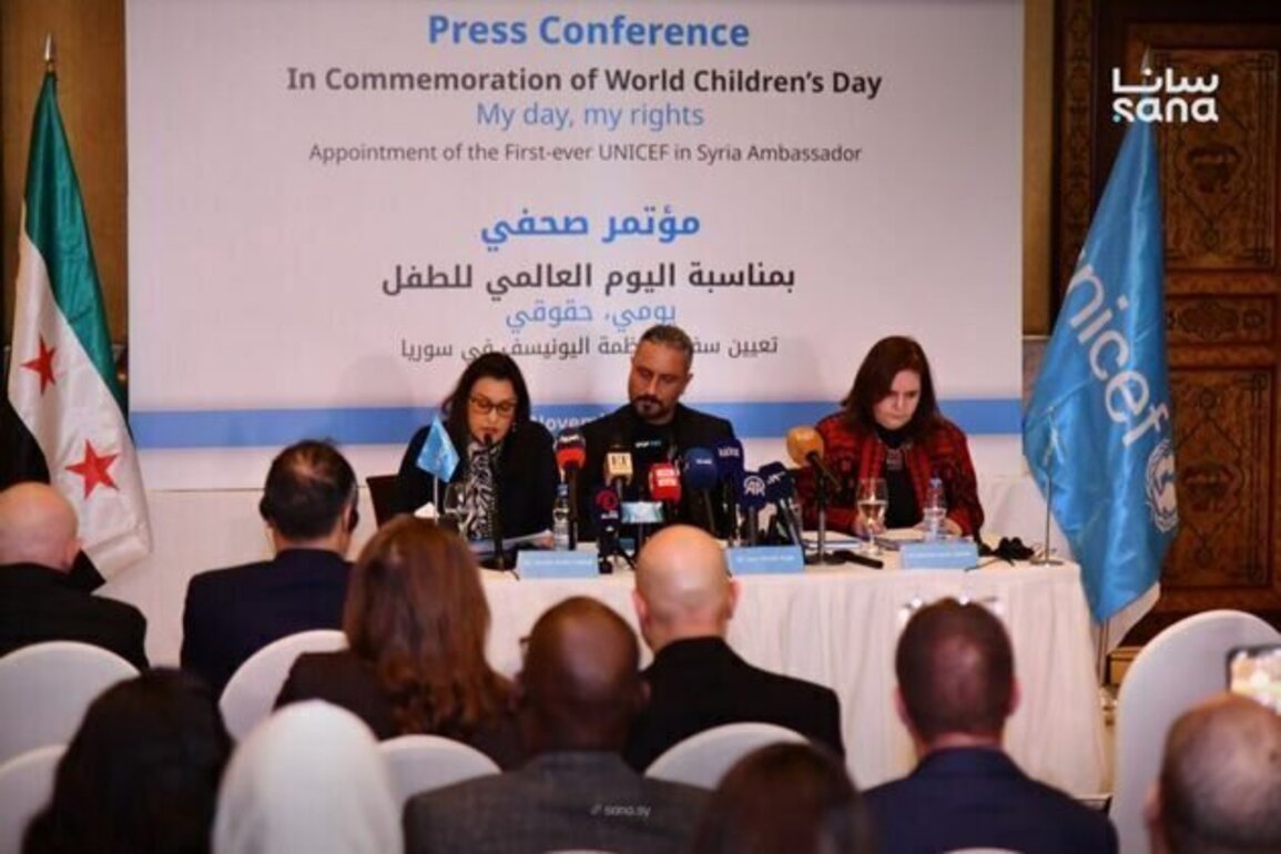 UNICEF appoints actor Qays Sheikh Najib as first ambassador to Syria