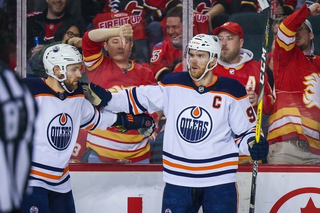 Flames look to slow down Oilers' Connor McDavid in Game 3