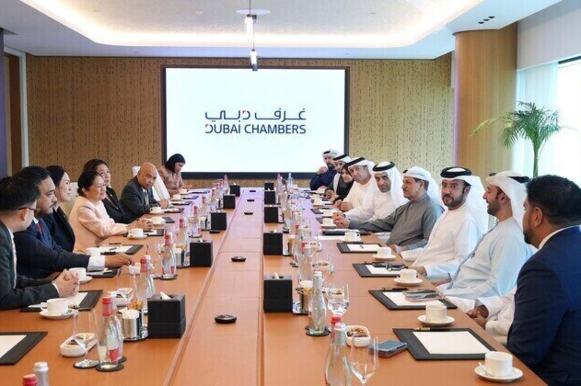 Dubai Chambers receives Philippine First Lady to advance trade, economic cooperation