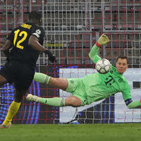 (SP)GERMANY-MUNICH-FOOTBALL-UEFA CHAMPIONS LEAGUE-BAYERN MUNICH VS UNION SAINT-GILLOISE