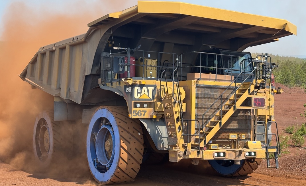 A truck in action with ASW