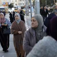 MIDEAST-BETHLEHEM-RAMADAN-CHECKPOINT