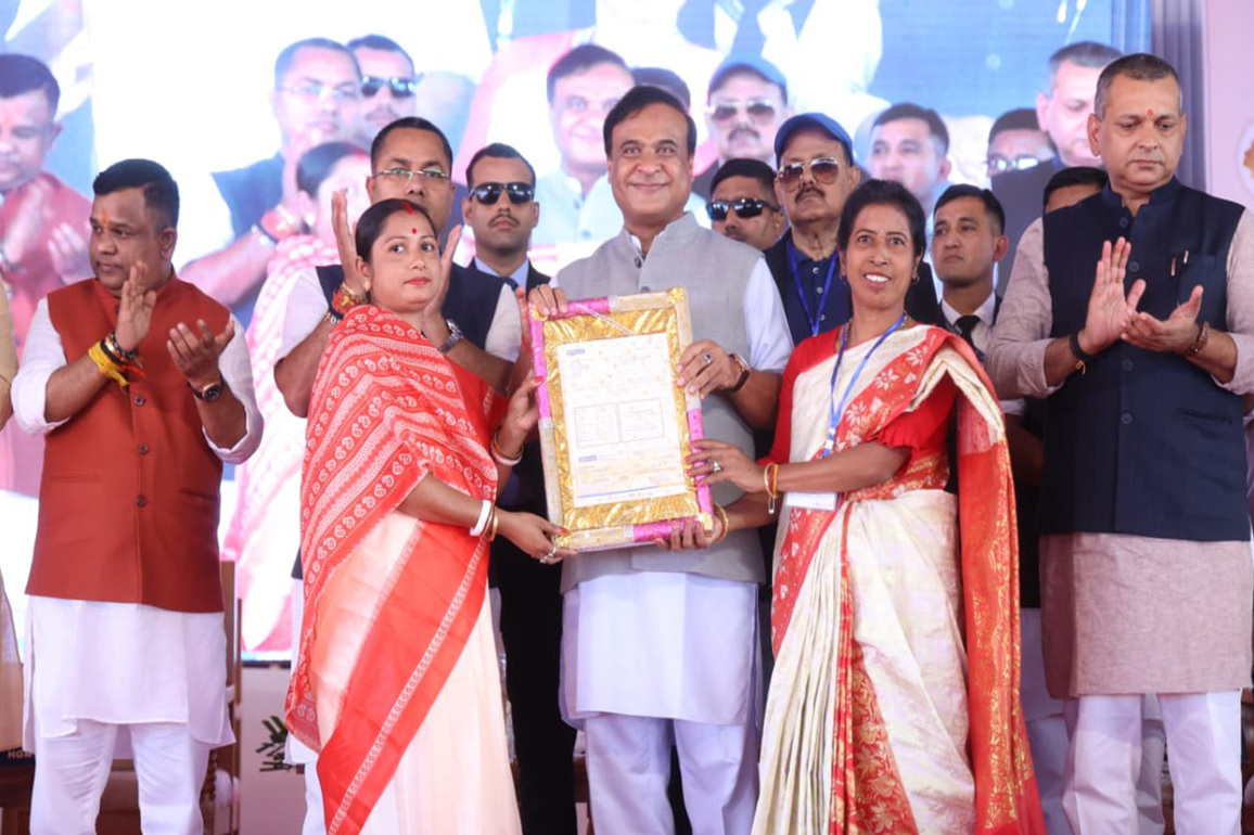Assam CM launches seed capital cheque distribution for women of Hailakandi and Dholai